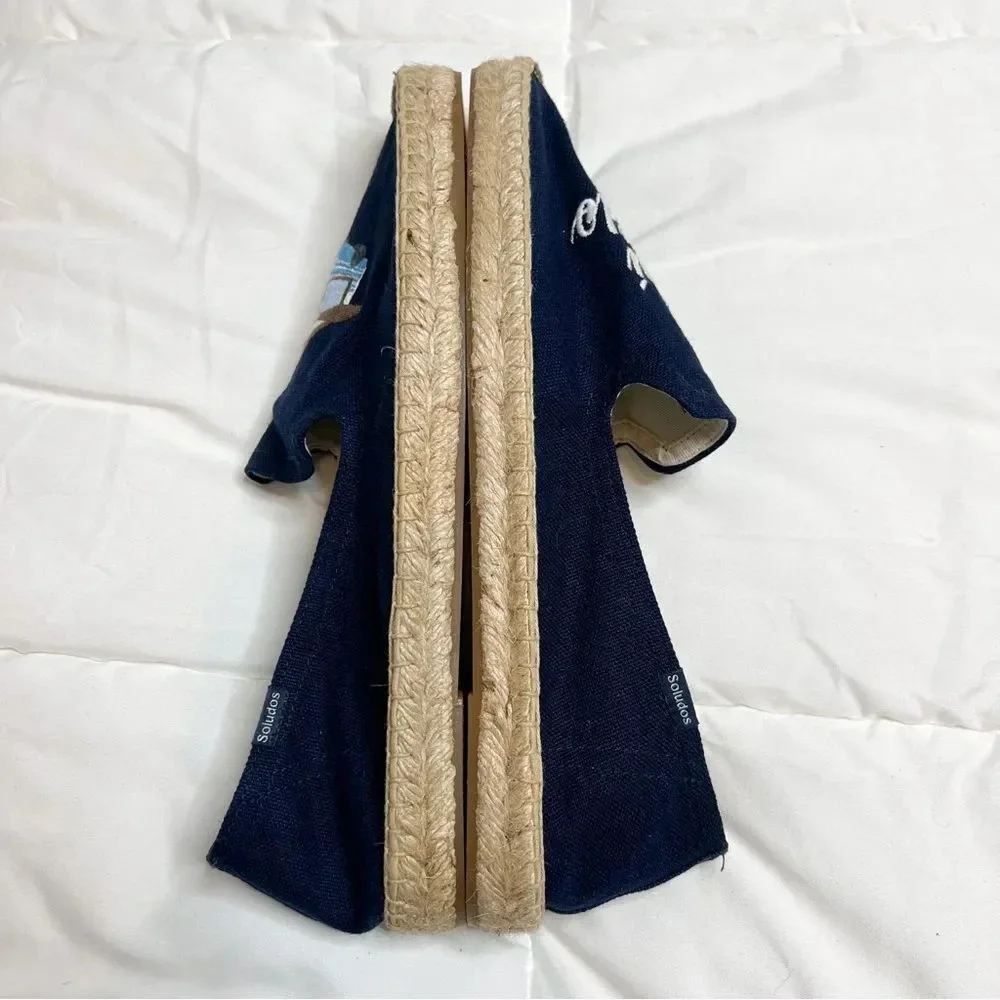 Soludos x Rosewood Aqui Me Espadrille Slip Ons